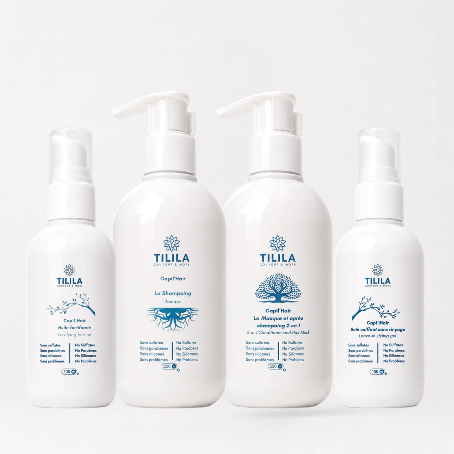 Routine Capil'Hair 100% naturelle (Tous types de cheveux)