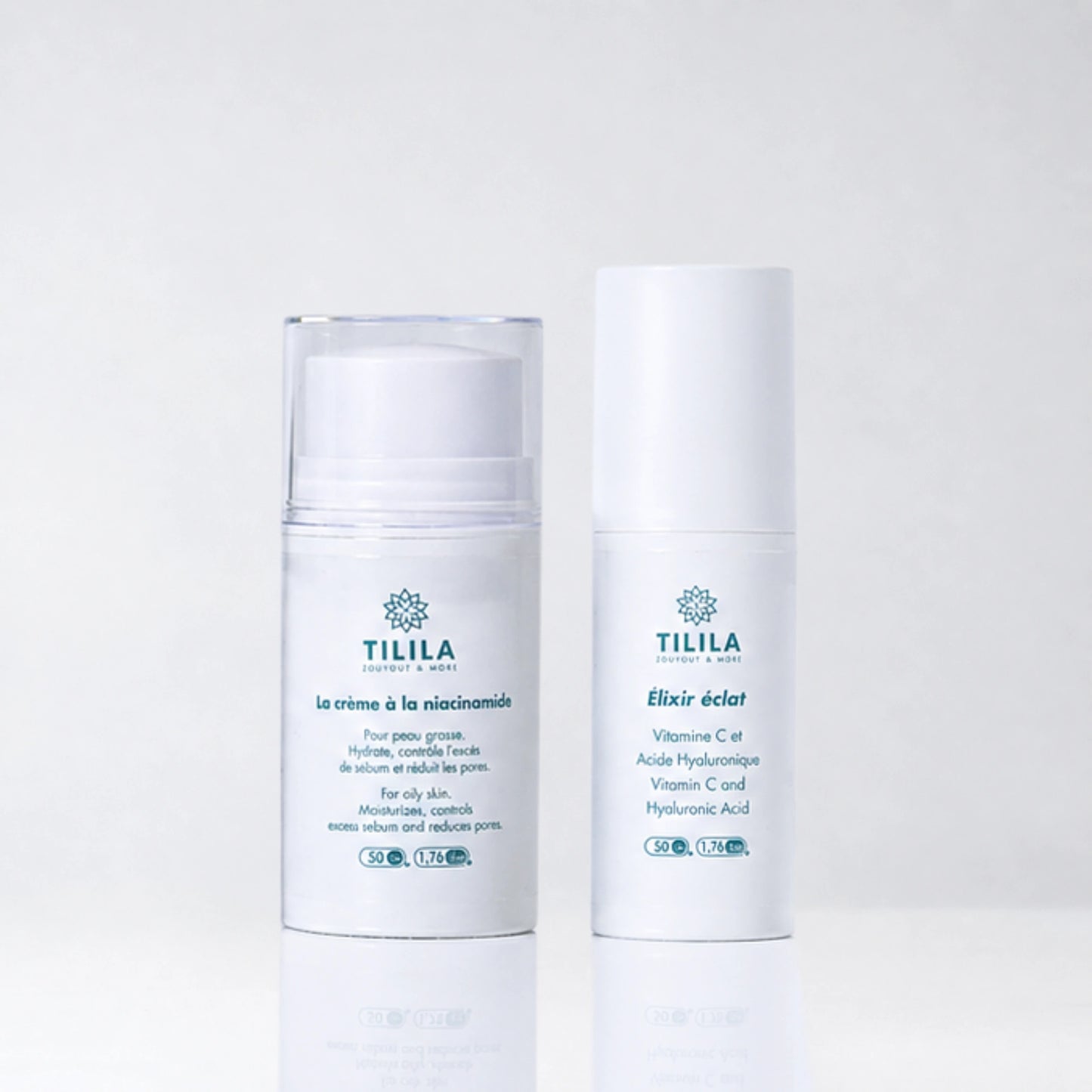 Duo Éclat (Vitamine C, acide hyaluronique, Niacinamide)