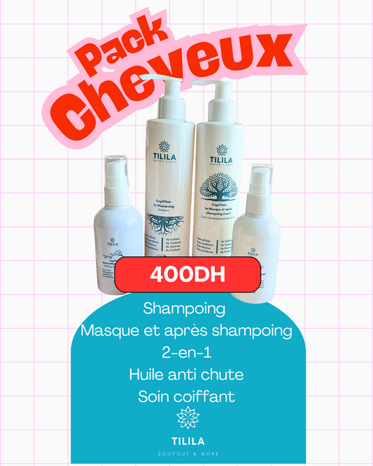 Pack cheveux - offre spéciale rentrée